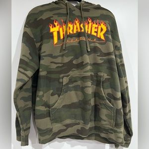 Thrasher Camo Hoodie